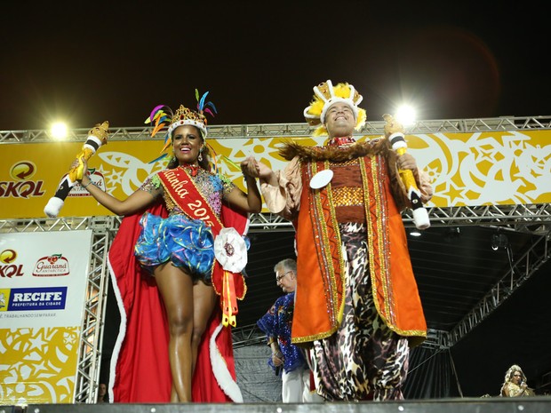 Rei Momo e Rainha do Carnaval de 2015 (Foto: Divulgação)