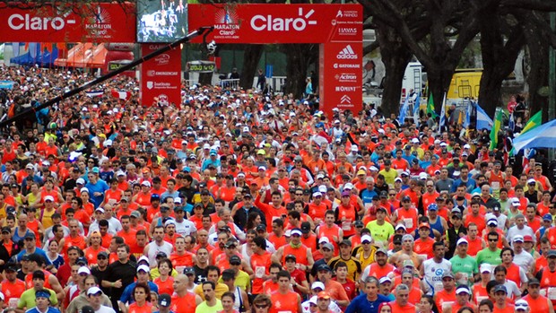 Maratona de Buenos Aires (Foto: Reprodução)