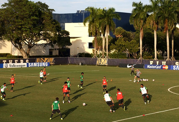 jogadores treino da Seleção em Miami (Foto: Mowa Press) jogadores treino da Seleção em Miami (Foto: Mowa Press)