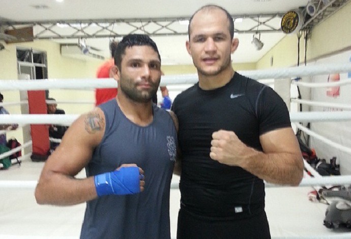 Claudio Mineiro Junior Cigano UFC Uberlândia treino (Foto: Reprodução/Instagram)
