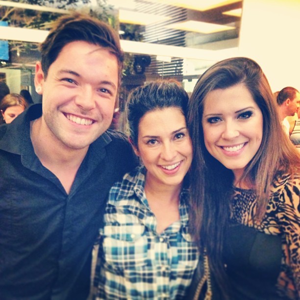 Nasser, Fernanda Paes Leme e Andressa (Foto: Reprodução/Instagram)
