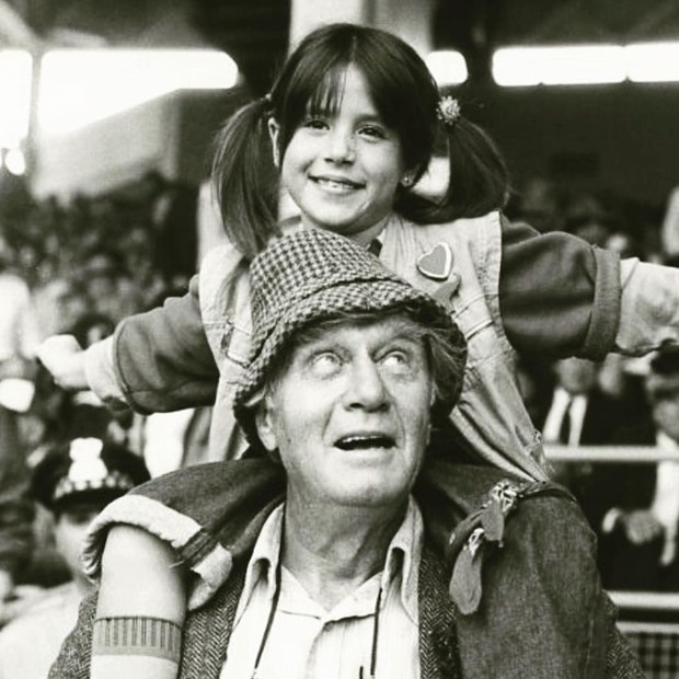 Soleil Moon Frye e George Gaynes (Foto: Reprodução/ Instagram)