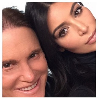 Bruce Jenner e Kim Kardashian  (Foto: Reprodução/Instagram)