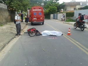 Atropelamento Canasvieiras (Foto: Jornal Conexão Comunidade/Divulgação)