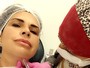 Solange Gomes faz lipoaspiração na papada do queixo: 'Nem doeu'