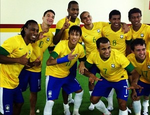 Neymar comemora título do Superclássico com a Seleção (Foto: Reprodução  / Instagram)