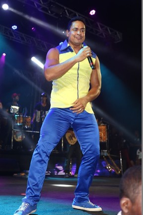 Xanddy em show em Salvador, na Bahia (Foto: Fred Pontes/ Divulgação)