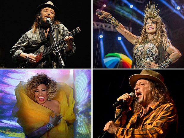 Alcione, Elba Ramalho, Geraldo Azevedo e Alceu Valença serão alguns dos artistas que participarão das apresentações (Foto: Divulgação/Assessorias) Alcione, Elba Ramalho, Geraldo Azevedo e Alceu Valença serão alguns dos artistas que participarão das apresentações (Foto: Divulgação/Assessorias)