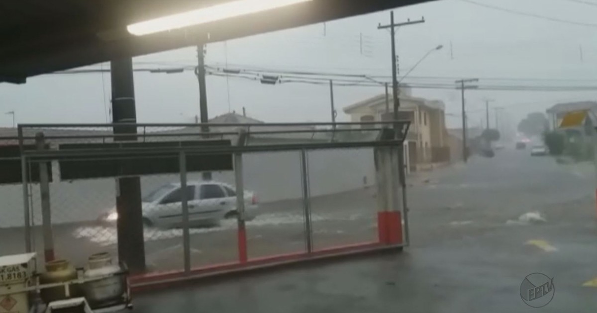 Chuva forte em Pirassununga, SP, causa pontos de alagamento em ... - Globo.com