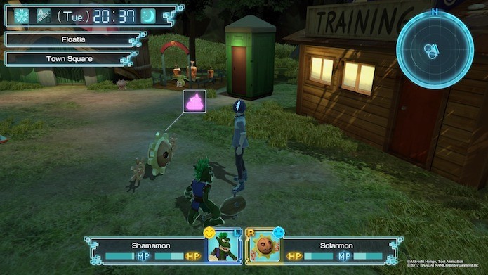 Digimon World: Next Order: é preciso cuidar e treinar os Digimons (Foto: Reprodução/Victor Teixeira)