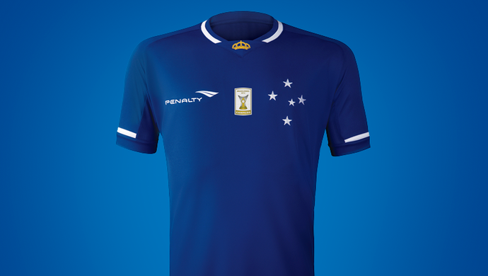 Camisa do Cruzeiro para a temporada 2015 (Foto: Reprodução / Facebook do Cruzeiro)