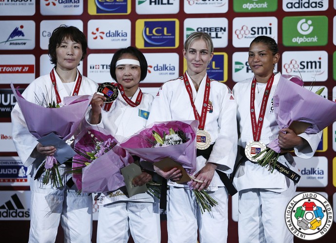Sarah Menezes bronze Grand Slam de judô de Paris (Foto: © IJF Media by G. Sabau)