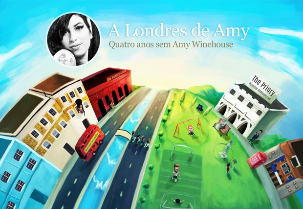 Arte: Amy Winehouse (Foto: Ego)