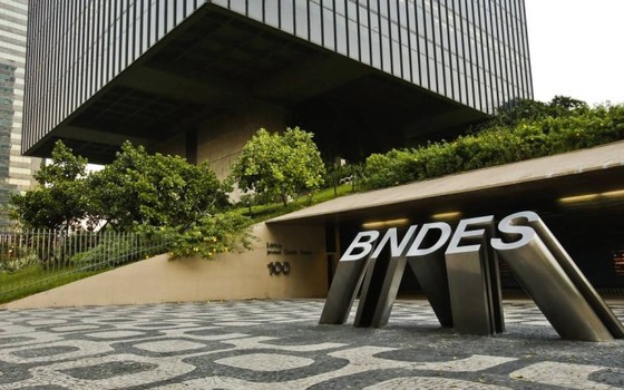 A fachada do prédio do BNDES, no Rio de Janeiro (Foto: Guilherme leporace / Agência O Globo)