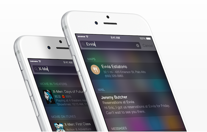 Como determinar os parâmetros de busca do Spotlight do iOS? (Foto: Divulgação/Apple)