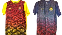 Novas camisas de treino do
Barcelona: confira e comente (Reprodução / Sport.es)