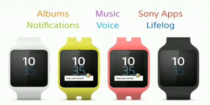 SmartWatch 3 anunciado pela Sony na IFA 2014 (Foto: Divulgação/Sony)