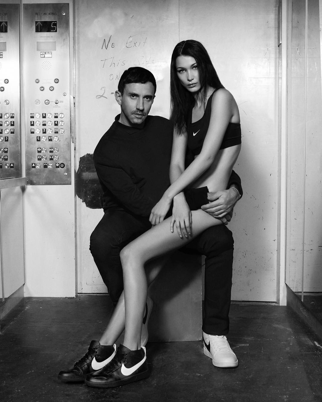 Riccardo store tisci nikes