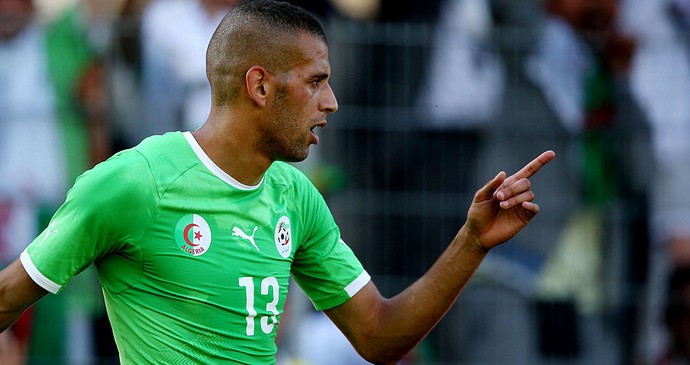 Islam Slimani argelia gol (Foto: Agência Getty Images)