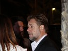 Russell Crowe participa de pré-estreia do filme 'Noé', no Rio