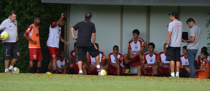 grupo São Paulo treino jogadores São Paulo Muricy (Foto: site oficial / saopaulofc.net)