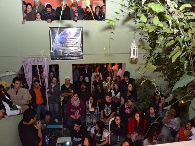 Encontro Ufolgico reuniu centenas de pessoas (Foto: Juliana Ferraz/Assessoria de Imprensa)