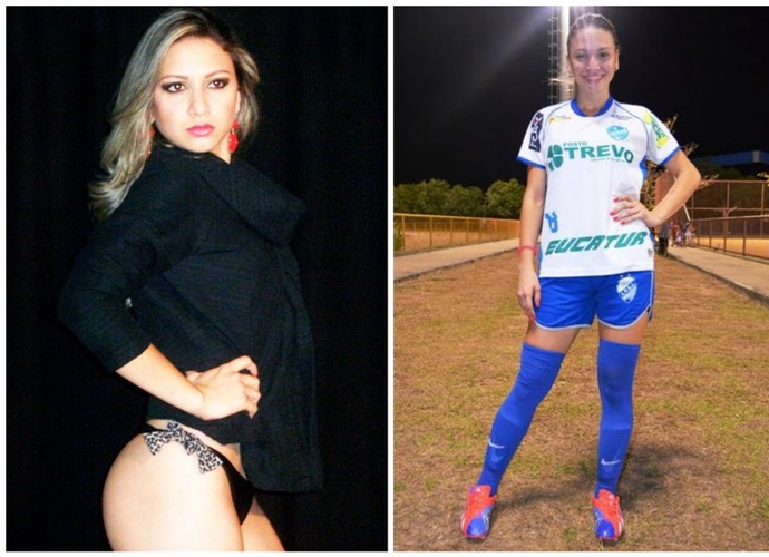 Jogadora modelo (Foto: Arquivo Pessoal)