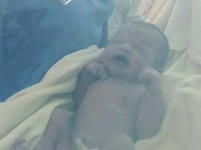 Recém-nascida aguarda cirurgia emergencial no coração, em Pinda (Foto: Arquivo pessoal/ divulgação)