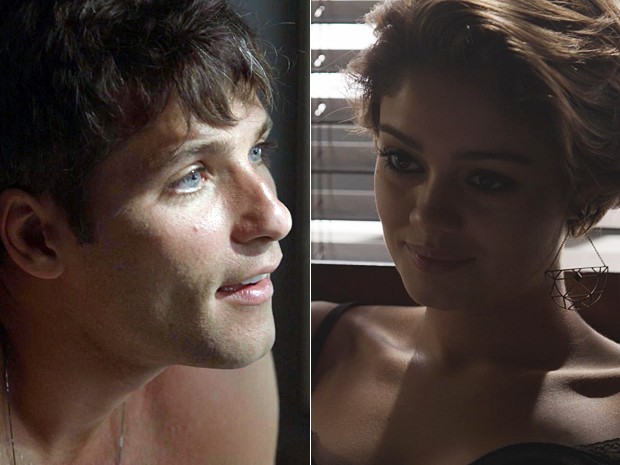 Murilo dá fora em Alice (Foto: TV Globo) Murilo dá fora em Alice (Foto: TV Globo)