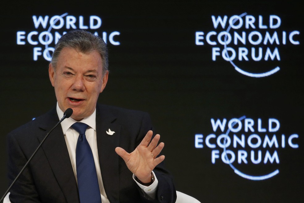 O presidente da Colômbia Juan Manuel Santos em imagem de arquivo (Foto: REUTERS/Ruben Sprich)
