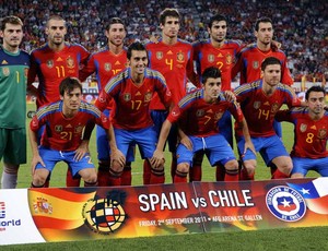 Espanha  Seleção Euro -  02/09/2011 (Foto: Agência AFP)