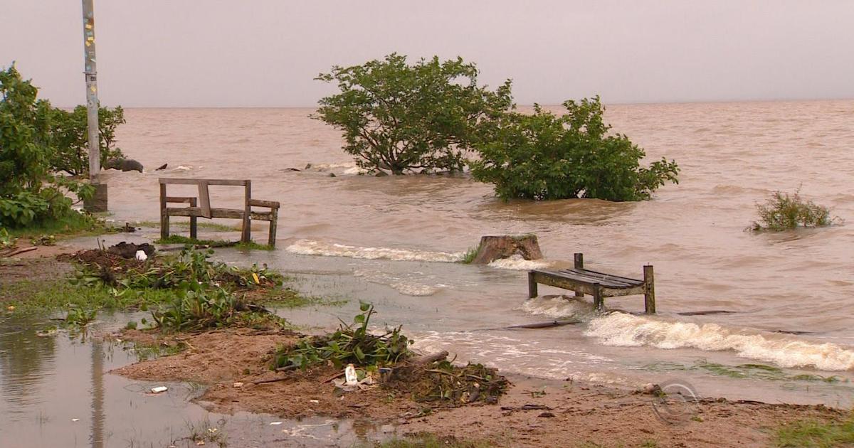 G1 Guaíba Volta A Subir E Atinge Maior Nível Desde 1941 Em Porto Alegre Notícias Em Rio 