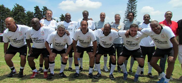Equipe do Corinthians participa de jogo beneficente em Valinhos (Foto: Divulgação)