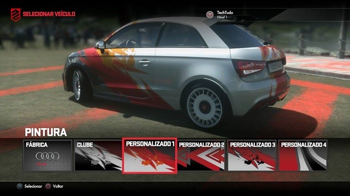 Driveclub: Diferentes pinturas podem ser escolhidas antes de iniciar uma corrida. (Foto: Reprodução/Emanuel Schimidt)