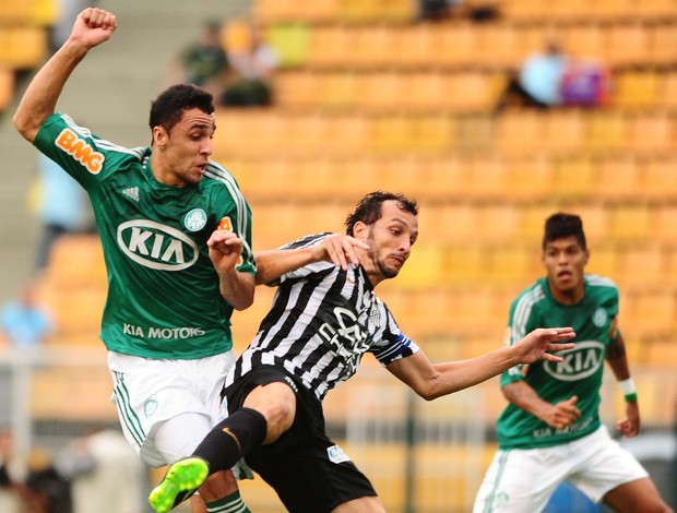 Caio Edu Dracena Palmeiras Santos (Foto: Marcos Ribolli)