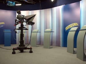 Estúdio do EPTV Central em São Carlos (Foto: Fabio Rodrigues/G1) Estúdio do EPTV Central em São Carlos (Foto: Fabio Rodrigues/G1)