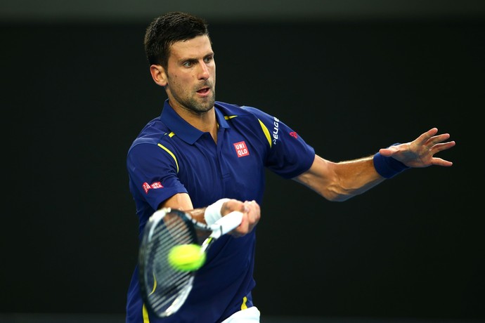 Novak Djokovic no Aberto da Austrália (Foto: Getty Images)