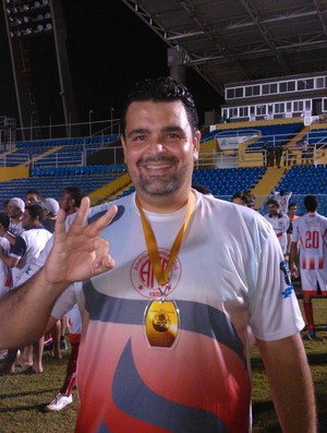 Frank Souza, técnico do América-CE (Foto: Juscelino Filho)