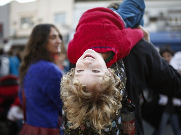 Protestos ocorreram em diferentes cidades da Argentina (Foto: AP Photo/Agustin Marcarian)