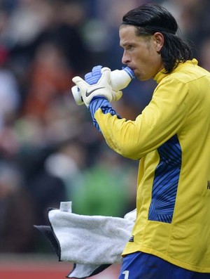Tim Wiese, goleiro do Werder Bremen (Foto: AFP)