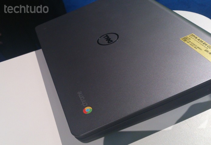 Dell Chromebook 11 promete duração de bateria de até 10 horas (Foto: Fabrício Vitorino/TechTudo) Dell Chromebook 11 promete duração de bateria de até 10 horas (Foto: Fabrício Vitorino/TechTudo)