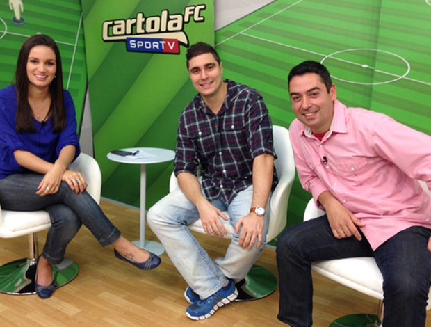 programa Cartola com Eric Romar e Flávio Orro (Foto: Jorge Delou)
