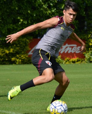 Luiz Araújo São Paulo (Foto: Ana Luiza Rosa - site oficial do São Paulo FC) Luiz Araújo São Paulo (Foto: Ana Luiza Rosa - site oficial do São Paulo FC)