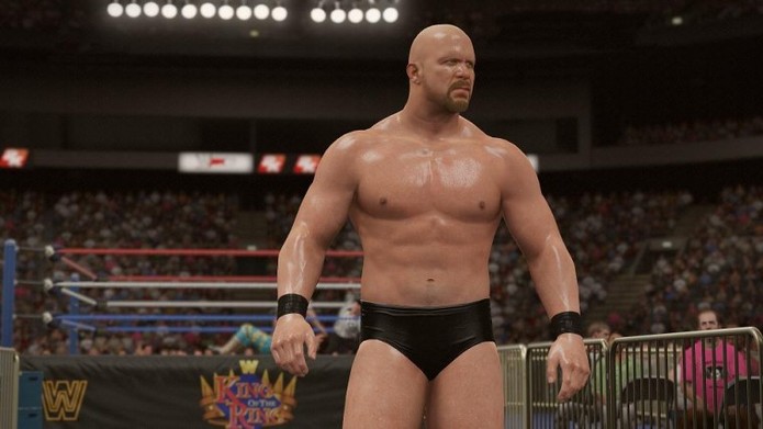 Controle Stone Cold Steve Austin durante toda a carreira do lutador (Foto: Divulgação/2K Games)