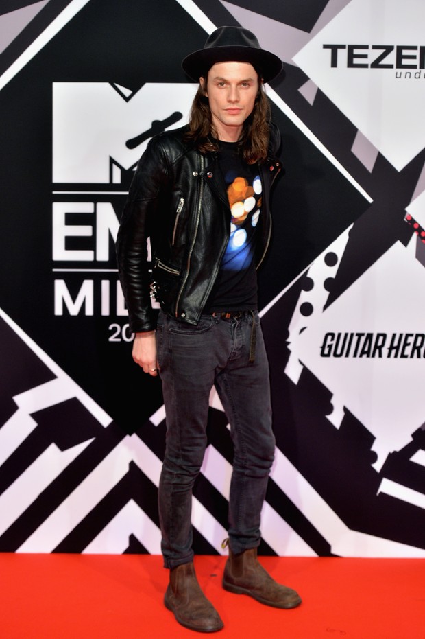 James Bay no MTV EMA 2015 (Foto: Getty Images)