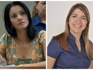 Aline e Miriam (Foto: Ascom CMBV) Aline e Miriam (Foto: Ascom CMBV)