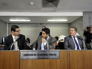 Comissão de Segurança Pública debate as irregularidades e ilegalidades imputadas aos diretores do Presídio de Nova Serrana (Foto: ALMG/Divulgação)