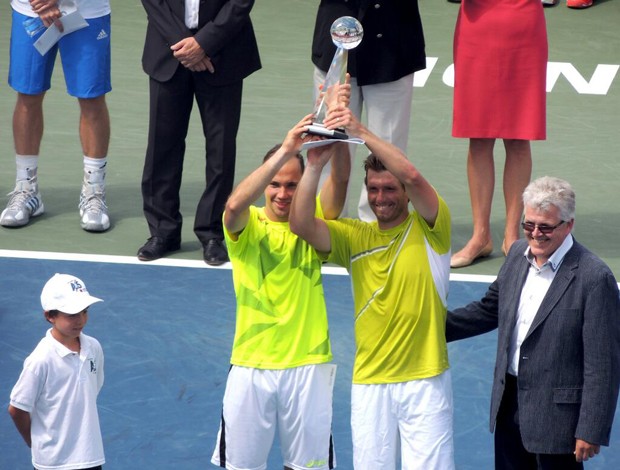 Tenis Bruno Soares e Alexandre Peya campeões Montreal (Foto: Reprodução/Twitter)