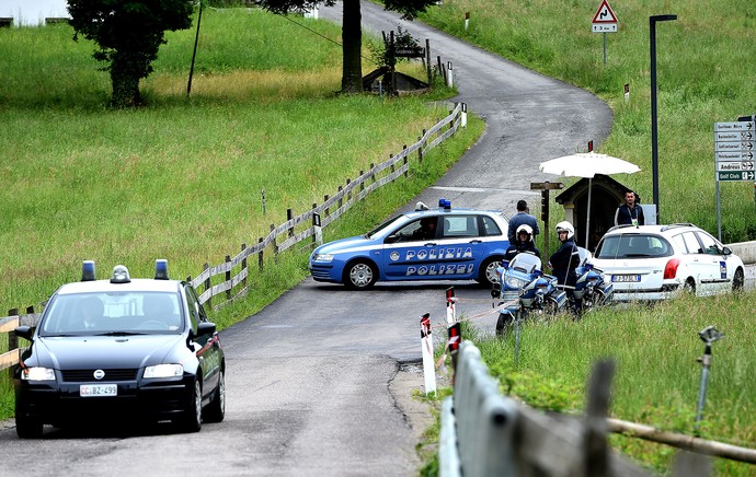 acidente CT Alemanha gravação comercial (Foto: AFP)