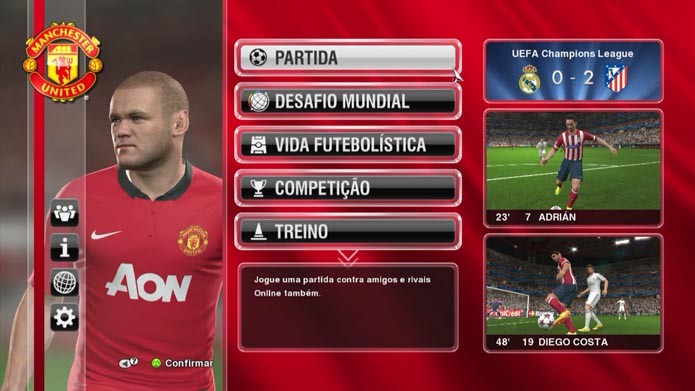 Pro Evolution Soccer 2014: como atualizar a Libertadores no game (Foto: Reprodução/Murilo Molina)